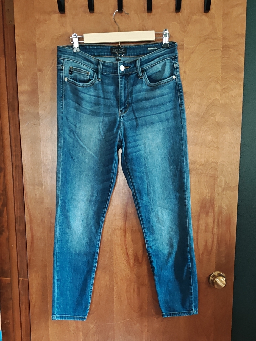 Judy Blue Women's Skinny Jeans - Faded Medium Blue Wash